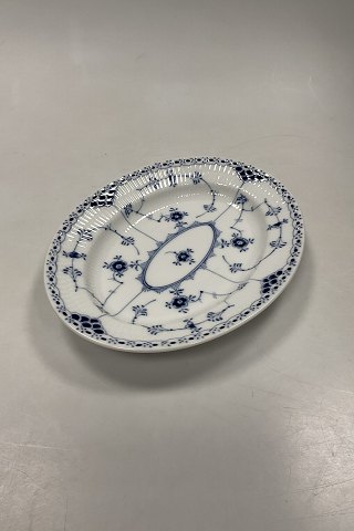 Royal Copenhagen Blue Fluted Half Laced Oval Platter No 531