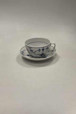 Royal Copenhagen Blue Fluted Plain Large Cup and saucer No 69