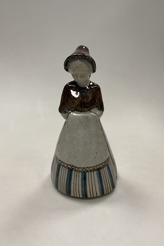 Bing and Grondahl Figurine by Gudrun Meedom Beach Girl in National Dress no 
7205/8