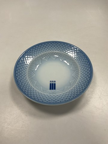 Bing & Grøndahl Blå Tone Hotel Lille Dyb Tallerken No 710/1006 MED LOGO