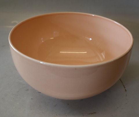 Red line 3036 All red Bowl 11.5 x 20.8 cm (578) -4 ALL Seasons Royal Copenhagen 
faience Rosa Top
