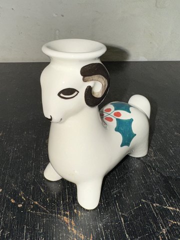 Royal Copenhagen julebuk som lysestage