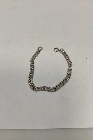 Dansk Bismarck armbånd i sterling sølv