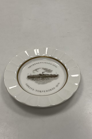 Royal Copenhagen / Aluminia Søværnets Juleplatte 1979