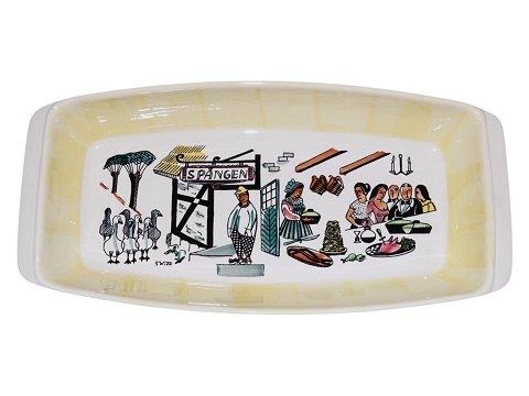 Deco Helsingborg
Large Skånska yellow dish from the 1950