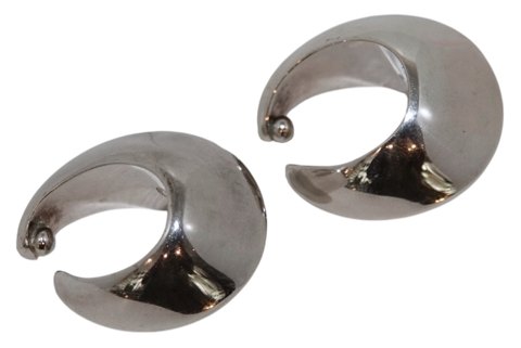 Georg Jensen 
Large earrings by Nanna Ditzel
