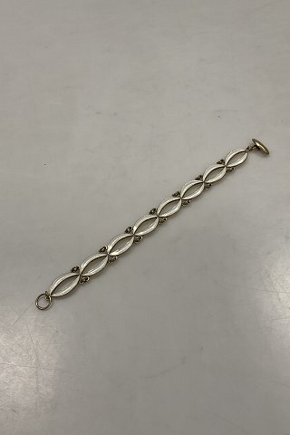 Gilded Sterling Silver Enamel bracelet by Volmer Bahner & co