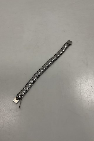 Sterling Sølv Armbånd med tæt ornamentik