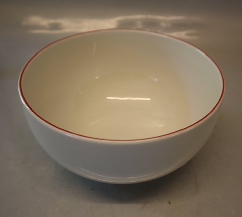 RED line  3089 Salad bowl 8.8 x 17 cm (576) -4 ALL Seasons Royal Copenhagen 
faience Red Top