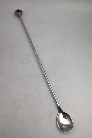 Cohr Sterling Silver Ornamental Drink / Mixing Spoon