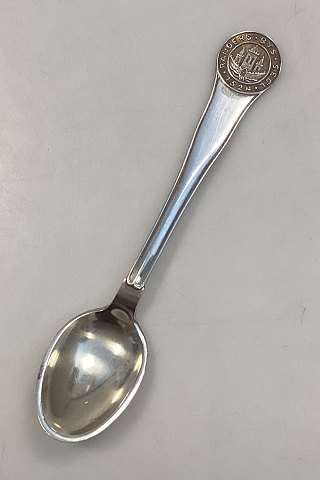 Hans Hansen Sterling Silver Teacup with Randers City Emblem 
Measures: 10.8 cm / 4.25 inch