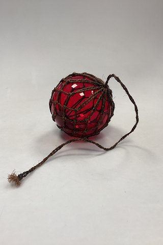 Holmegaard / Kastrup / Fyens Glasss Works Decorative Ball in net