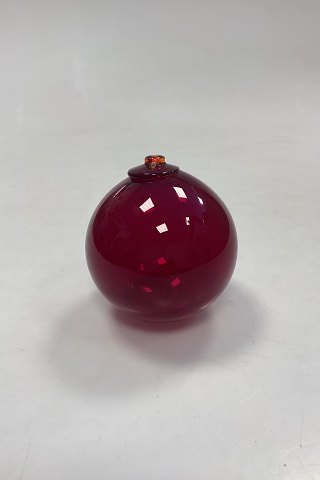 Holmegaard / Kastrup / Fyens Glasss Works Decorative Ball in net