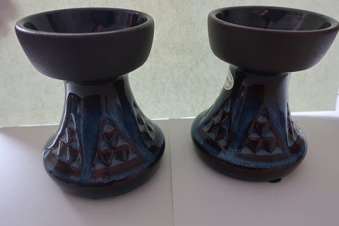 Søholm candlesticksSøholm Stentøj Bornholm DenmarkDesign: Einar JohansenNr.: 3339StampedFrom the 1960