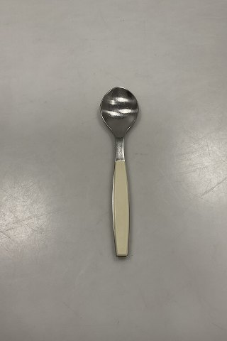 Georg Jensen Stainless White Strata Serving Coffee Spoon