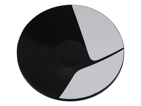 Ib Geertsen
Black and white enamel dish