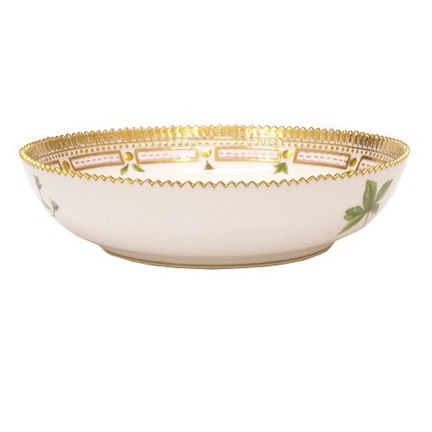 Flora Danica bowl 3503 "Potentilla aures L.". H: 
5,5cm. D: 20,5cm