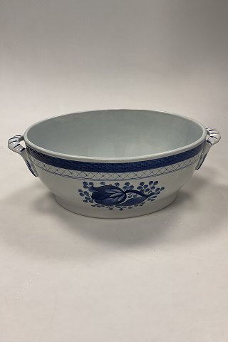 Royal Copenhagen Blå Tranquebar Oval Terrin uden låg No. 920