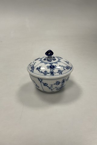 Royal Copenhagen Blue Fluted Plain Sugar Bowl No. 155