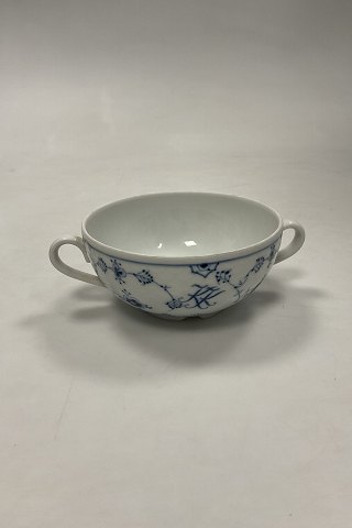 Bing og Grondahl Blue Painted / Blue Fluted Bouillon Cup. 768 with monogram