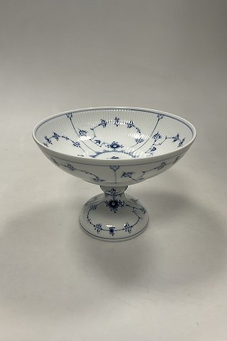 Royal Copenhagen Musselmalet Riflet Bowl on Foot No. 428