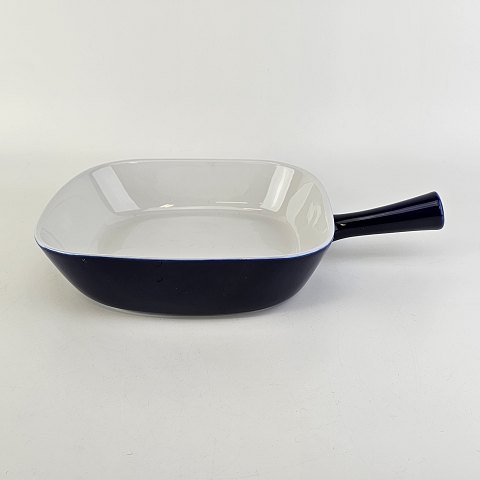 Lyngby Dan-ild Blå glasurfarvet