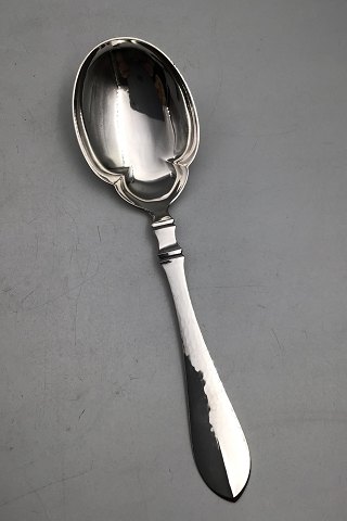 Hans Hansen Silver Arvesolv No. 3 Serving Spoon
