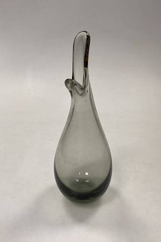 Holmegaard Duckling / Beak Vase with smoked glass