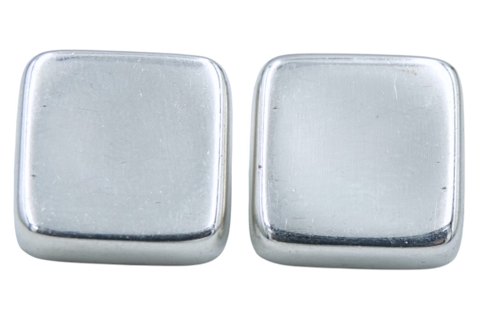 Georg Jensen sterling silver
Square earclips