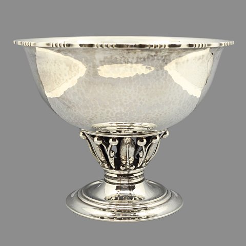 Georg Jensen; Bowl in sterling silver, design no. 180 B