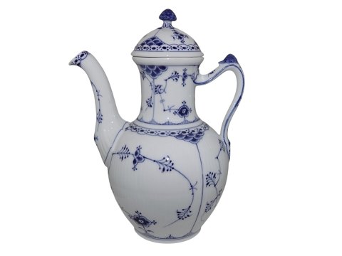 Blue Fluted Half Lace
Coffeepot
