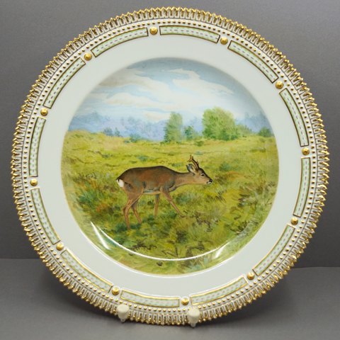Royal Copenhagen, Flora Danica Animal; Dinnerplate 25,5 cm No. 3549