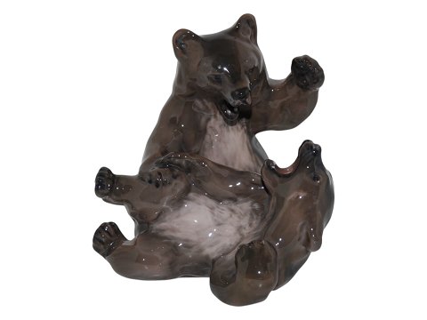 Royal Copenhagen FfgurTo brune kæmpende isbjørne