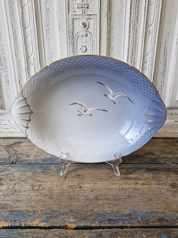 B&G Seagull set with gold rim, rare bread dish 1915-48