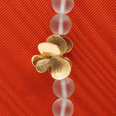 Ole Lynggaard; Laura smykkelås i 18 kt. guld