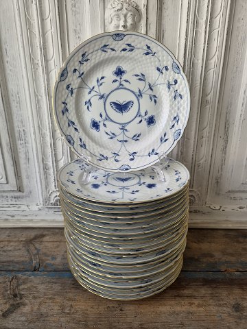 B&G Sommerfugl Kipling med guldkant middagstallerkenNo. 25