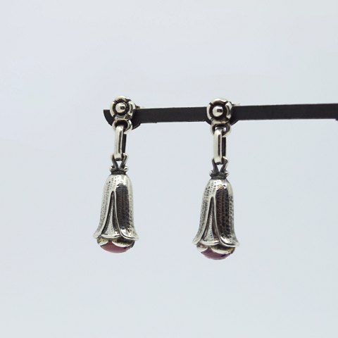 Georg Jensen; Heritage jewellery, 2007, Pair of earrings made of sterling silver