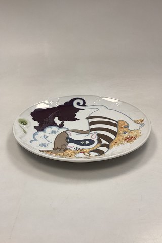 Royal Copenhagen Plate from the Masquerade series