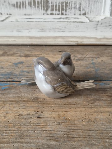 Royal Copenhagen figur - spurvepar no. 1309