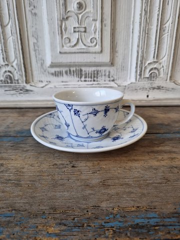 B&G Blåmalet Hotelporcelæn sjælden stor morgenkop no. 1024