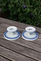 Trankebar Danish faience porcelain, candlesticks No 1796