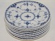 Blue Fluted Half Lace
Small side plate 14.2 cm. #576