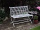 Garden benchWhite patinate