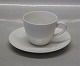 14442 Moccha cups 6 x 7 cm 15 cl and saucer 13.6 cm Royal Copenhagen Salto 
Tableware