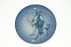 Bing & Grondahl plate, The thirsty man "Tuborg man"SOLD