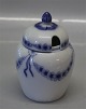 B&G Blå Empire porcelæn
172 Marmeladekrukke med låg 13 cm