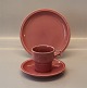 Palet Pink form 38 Bing & Grøndahl Stoneware 618 Tallerken 19 cm(Ingen Kopper)