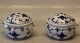 B&G Blue Traditional porcelain Dolls miniature Tureen 5 x 7 cm