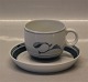 Corinth B&G 305 Cup  8 x 6.2 cm and saucer (102)