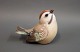 Dahl Jensen porcelain figurine, Goldcrest no. 1250. 5000m2 showroom.